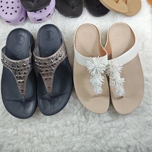 FitFlop Thong Sandals Bundle (Women’s 10) – Arch Support, Stylish & comfortable